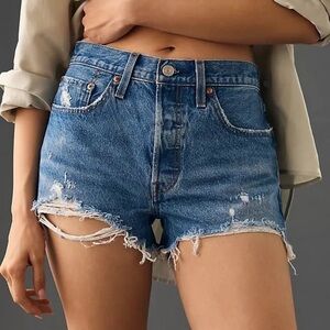 New Levi’s Denim Shorts from Anthro
